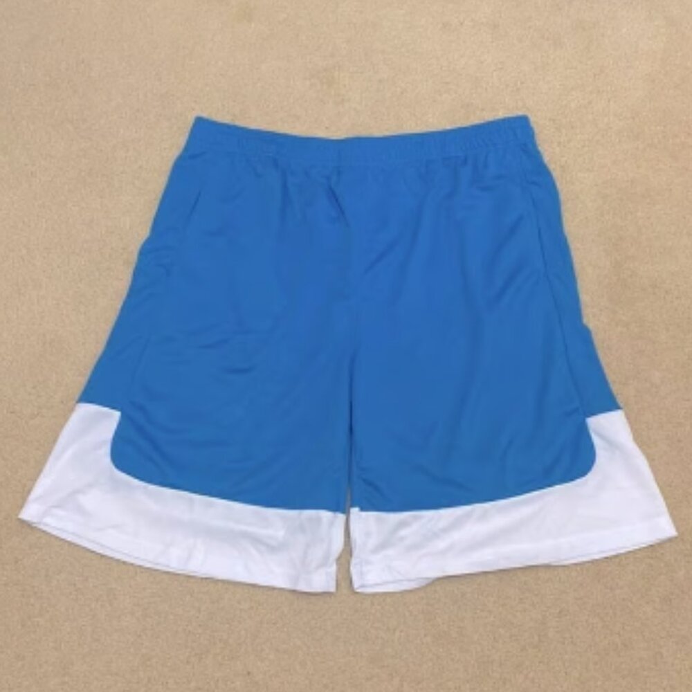 LIBERTY PRO Men's Basketball Jersey Shorts Blue w White Trim Size XXL